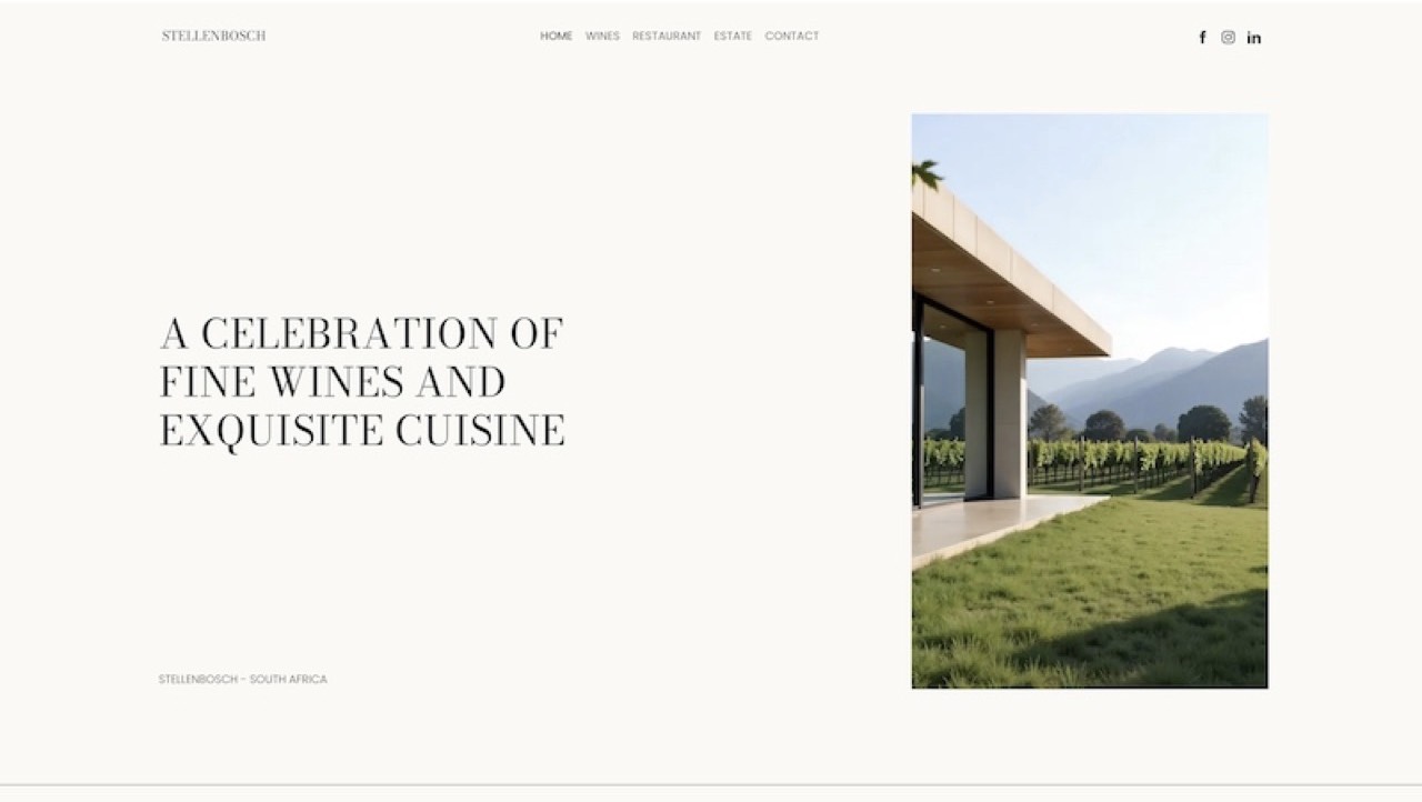 Moderne Unternehmenswebsite für den Standort Basel